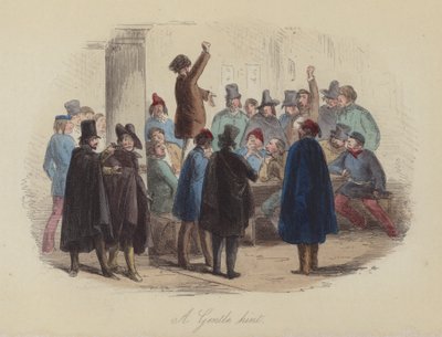 Illustration pour Lewis Arundel ou Le Chemin de fer de la vie par Frank E Smedley - after Hablot Knight Browne