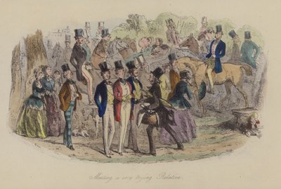 Illustration pour Lewis Arundel ou Le Chemin de fer de la vie par Frank E Smedley - after Hablot Knight Browne