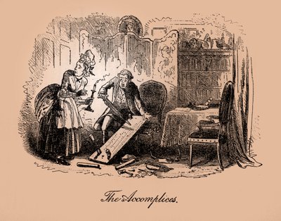 Un conte de deux villes de Charles Dickens - Hablot Knight Browne