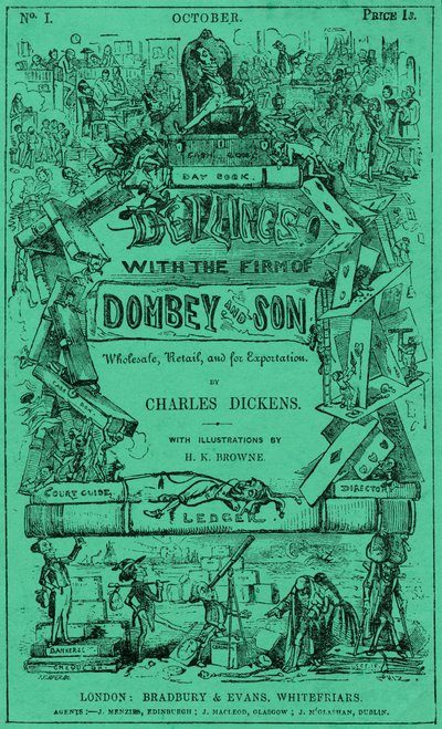 Charles Dickens - Dombey et Fils - Hablot Knight Browne