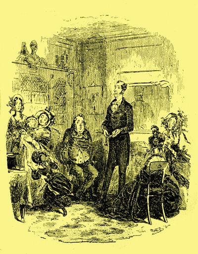 Dombey et Fils par Charles Dickens - Hablot Knight Browne