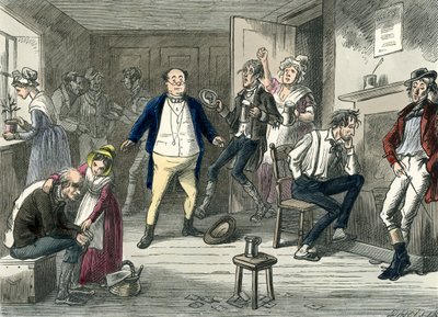 Le Club Pickwick par Charles Dickens - Hablot Knight Browne