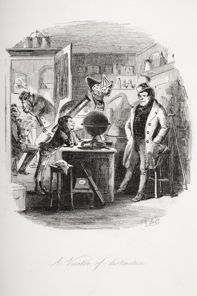 Un visiteur de distinction, illustration de 