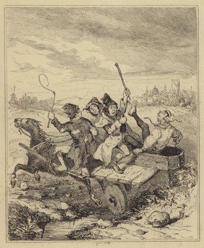 Un réveil irlandais - Hablot Knight Browne