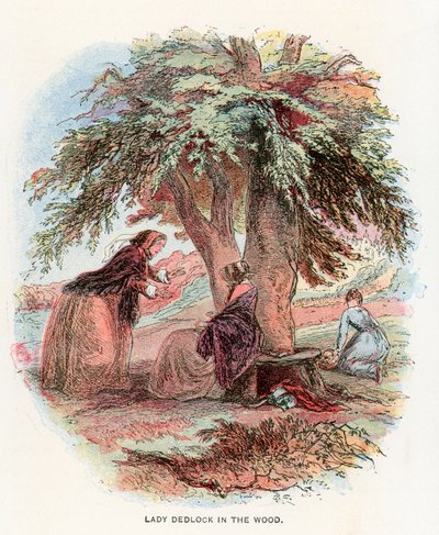 Illustration pour Bleak House - Hablot Knight Browne