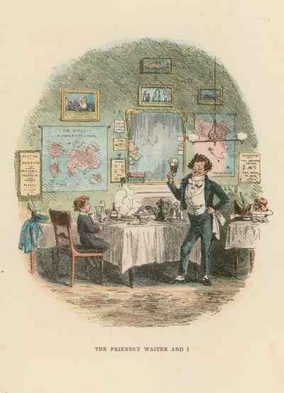 Illustration pour David Copperfield - Hablot Knight Browne