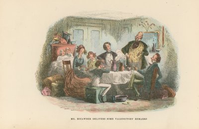 Illustration pour David Copperfield - Hablot Knight Browne