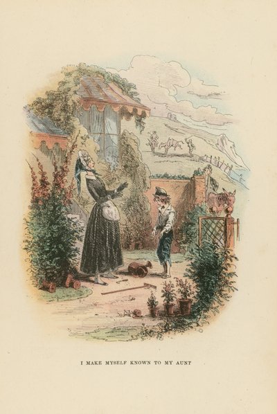 Illustration pour David Copperfield - Hablot Knight Browne