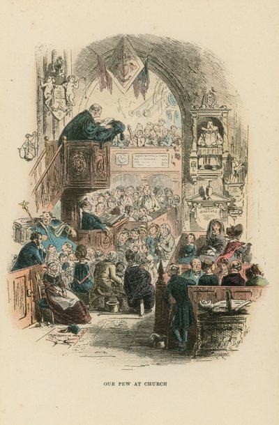 Illustration pour David Copperfield - Hablot Knight Browne