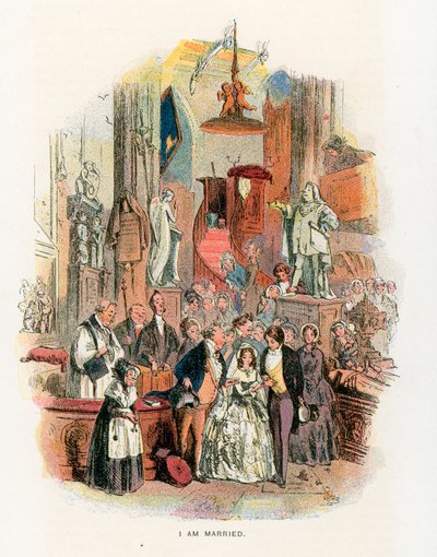 Illustration pour David Copperfield - Hablot Knight Browne