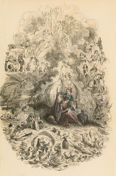 Illustration pour Dombey et Fils - Hablot Knight Browne