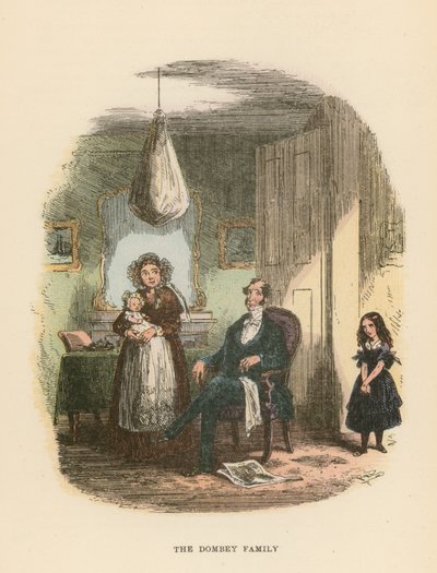 Illustration pour Dombey et Fils - Hablot Knight Browne