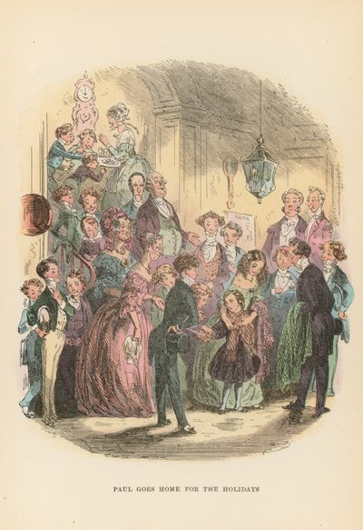 Illustration pour Dombey et Fils - Hablot Knight Browne