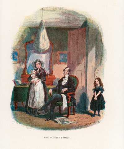 Illustration pour Dombey et Fils - Hablot Knight Browne