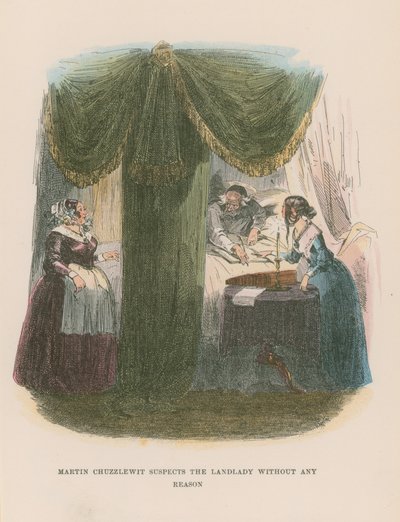 Illustration pour Martin Chuzzlewit - Hablot Knight Browne