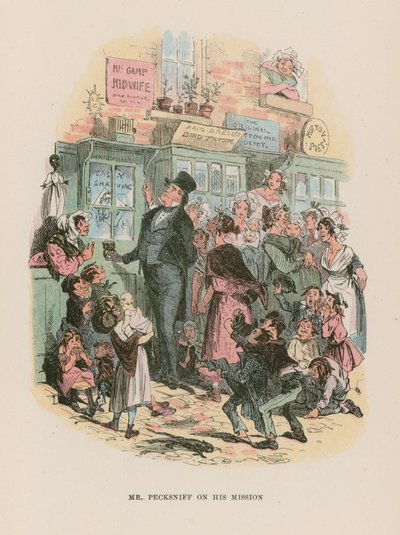 Illustration pour Martin Chuzzlewit - Hablot Knight Browne