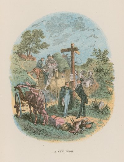 Illustration pour Martin Chuzzlewit - Hablot Knight Browne