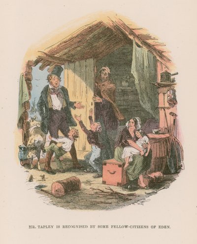 Illustration pour Martin Chuzzlewit - Hablot Knight Browne