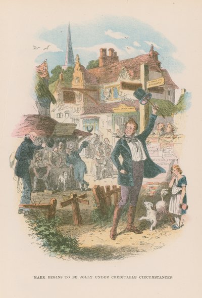 Illustration pour Martin Chuzzlewit - Hablot Knight Browne