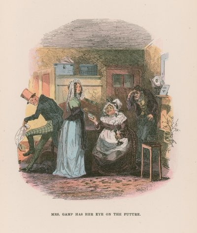 Illustration pour Martin Chuzzlewit - Hablot Knight Browne
