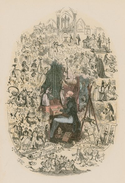 Illustration pour Martin Chuzzlewit - Hablot Knight Browne