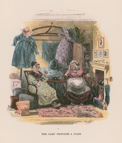 Illustration pour Martin Chuzzlewit - Hablot Knight Browne