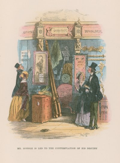 Illustration pour Martin Chuzzlewit - Hablot Knight Browne