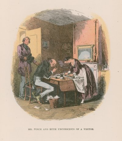 Illustration pour Martin Chuzzlewit - Hablot Knight Browne