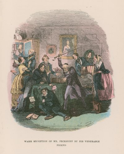Illustration pour Martin Chuzzlewit - Hablot Knight Browne