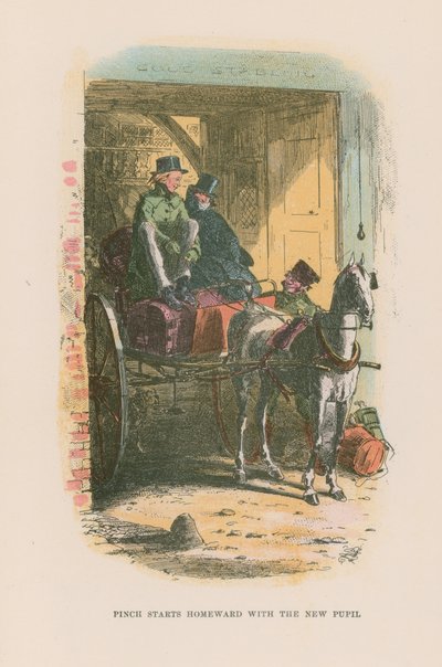 Illustration pour Martin Chuzzlewit - Hablot Knight Browne
