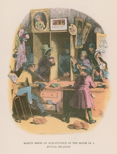Illustration pour Martin Chuzzlewit - Hablot Knight Browne