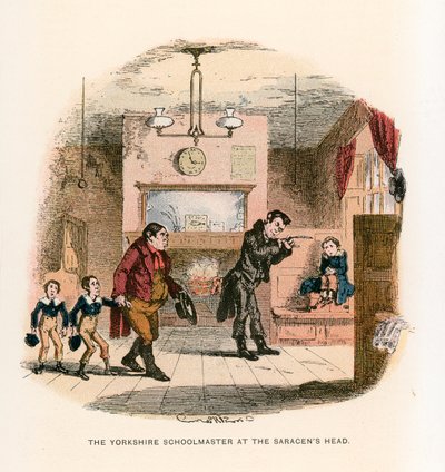 Illustration pour Nicholas Nickleby - Hablot Knight Browne