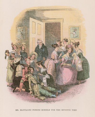 Illustration pour Nicholas Nickleby - Hablot Knight Browne