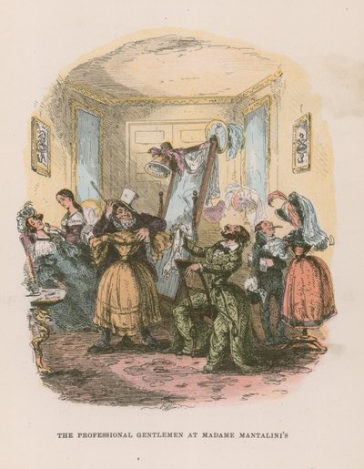 Illustration pour Nicholas Nickleby - Hablot Knight Browne