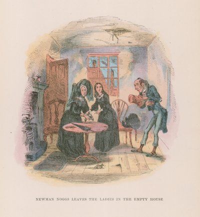 Illustration pour Nicholas Nickleby - Hablot Knight Browne