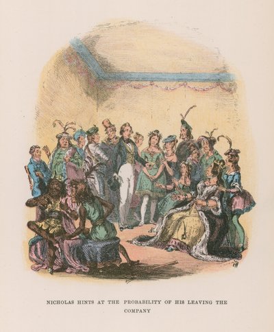 Illustration pour Nicholas Nickleby - Hablot Knight Browne
