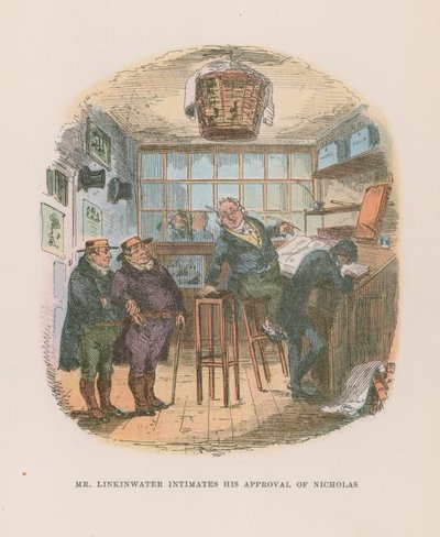 Illustration pour Nicholas Nickleby - Hablot Knight Browne