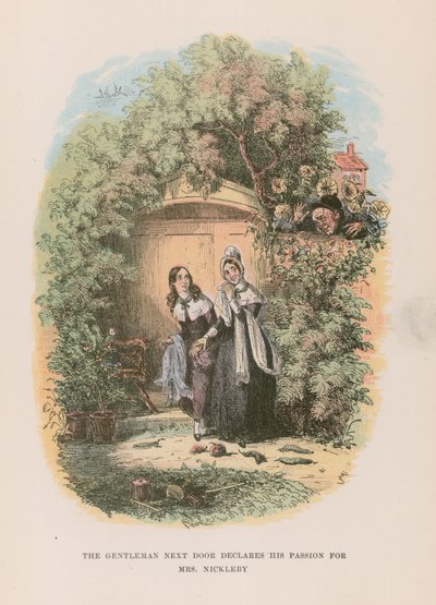 Illustration pour Nicholas Nickleby - Hablot Knight Browne