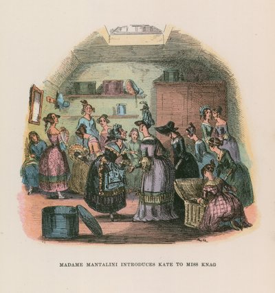 Illustration pour Nicholas Nickleby - Hablot Knight Browne