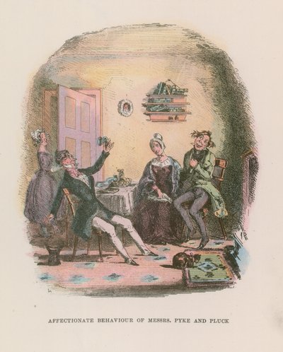 Illustration pour Nicholas Nickleby - Hablot Knight Browne