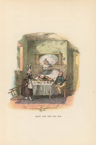 Illustration pour Les Papiers de Pickwick - Hablot Knight Browne