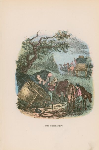 Illustration pour Les Papiers de Pickwick - Hablot Knight Browne