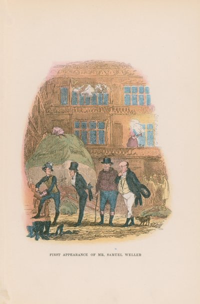 Illustration pour Pickwick Papers - Hablot Knight Browne