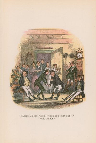 Illustration pour Les Papiers de Pickwick - Hablot Knight Browne