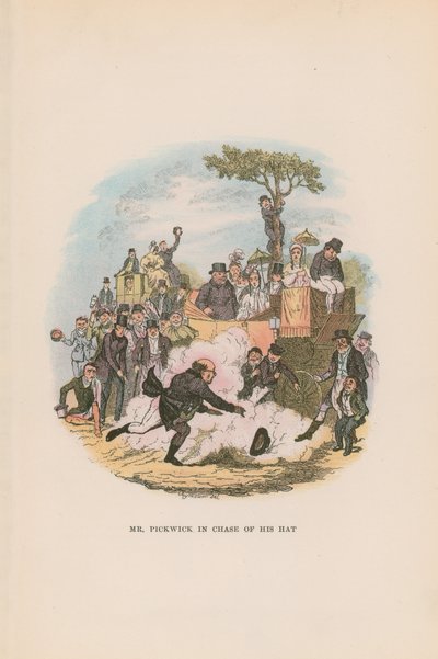 Illustration pour Les Papiers de Pickwick - Hablot Knight Browne