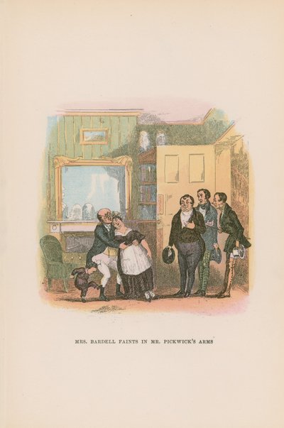 Illustration pour Les Papiers de Pickwick - Hablot Knight Browne