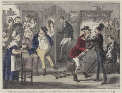 Illustration pour Pickwick Papers - Hablot Knight Browne