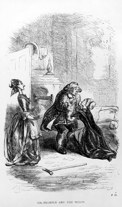 M. Bramble et la veuve de 