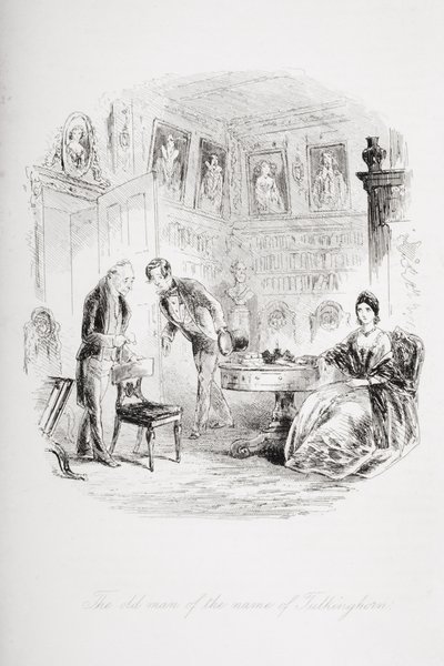 Le vieil homme du nom de Tulkinghorn, illustration de 