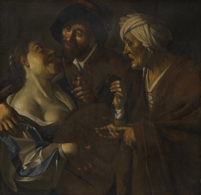 La Procuress, contrefaçon d